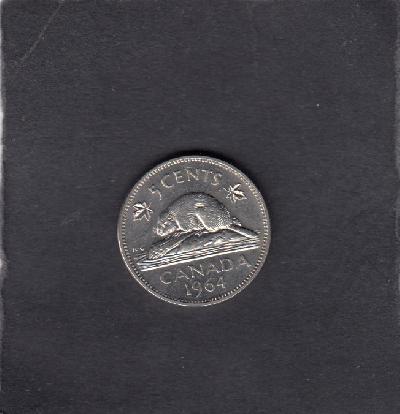 Beschrijving: 5 Cent  BEAVER  